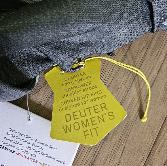 NWT Deuter AC Lite 22 SL Women's Hiking Backpack in Graphite/Shale - Picture 9 of 16